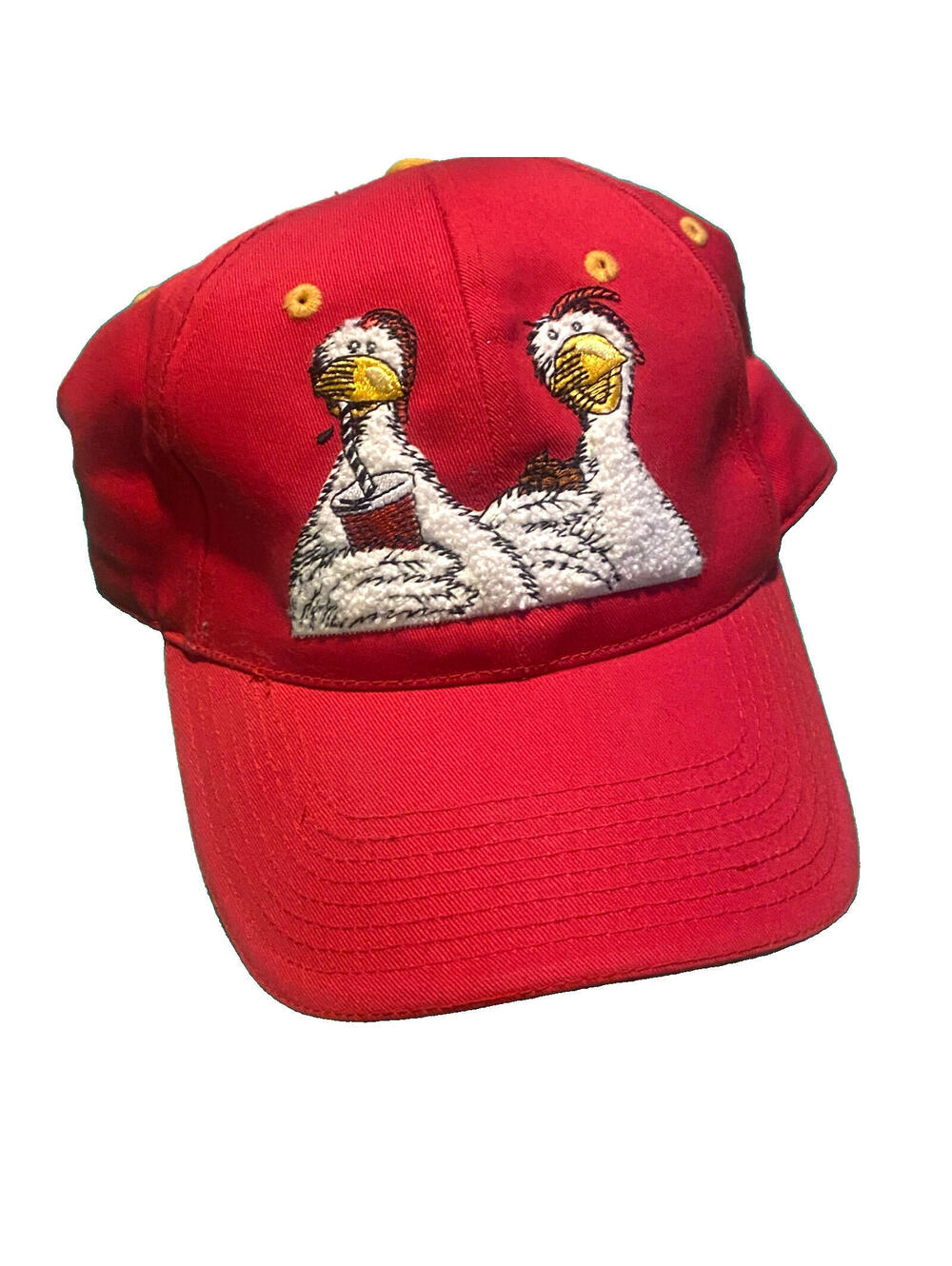 Vintage Foster Farms Chicken Head to Toe Unisex Embroidered Hat Size A